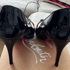 Christian Louboutin Glossy Black Heels